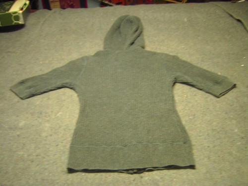 Nollie Girls gray front zipper hoodie sweather size Small - Picture 2 of 5