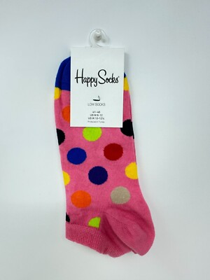 Happy Socks Adult Big Dot Cotton Low Socks (41-46) (3288) A2(286T)