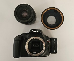 Canon EOS Rebel T3 Digital SLR camera with EF-S 18-55mm IS II Kit