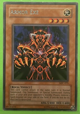 Armor Exe - Rare MFC-075 - LP - YuGiOh