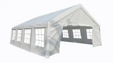 Heavy Duty Commercial 16 x 26 Ft White Tent Canopy with Shelter for Partys,