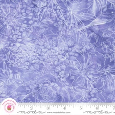 Moda CHICKADEE 39738 11 Purple Tonal Floral CREATE JOY Quilt Fabric WATERCOLOR
