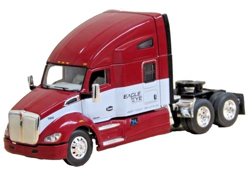 DCP FIRST GEAR 1/64 SCALE K-100 KENWORTH RED & WHITE, WHITE TALL