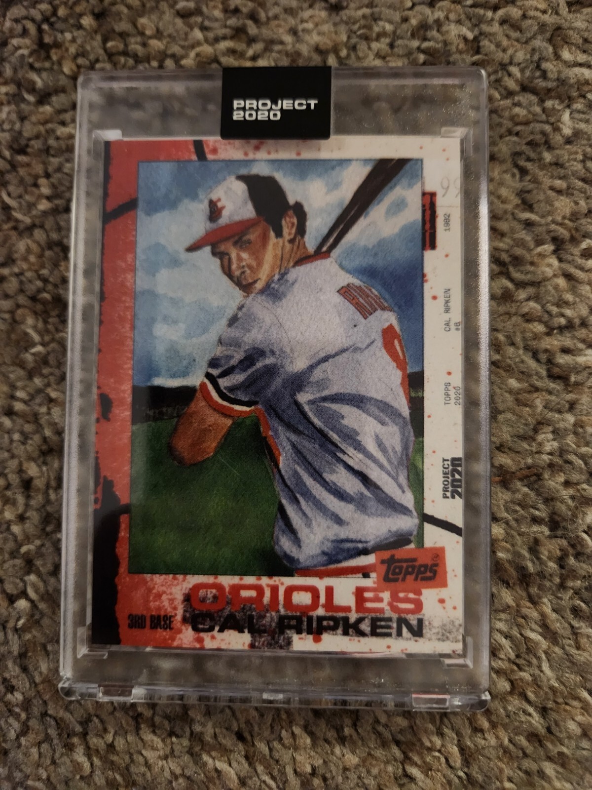 Topps Project 2020 Card 20 1982 Cal Ripken by Jacob Rochester PR 1576 Orioles