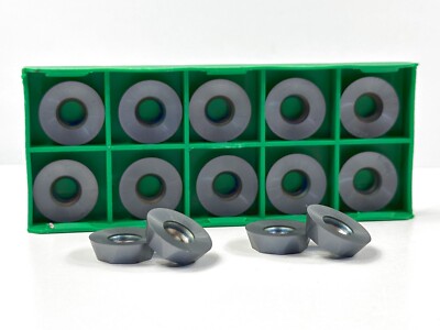 DAPRA RXCH-53-D New Carbide Milling Inserts Grade DMP257 14pcs