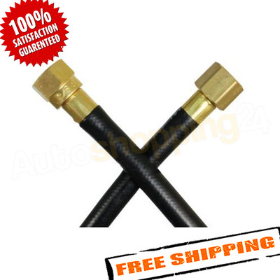 JR Products 07-30795 60" OEM Pigtail QCC1 Hose - 1/4" ID Rubber End Hose For Specific Vehicles