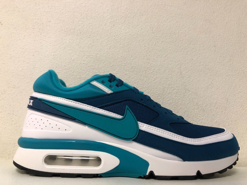 Nike Air Max BW OG Marina Grey Jade White Black DJ9648-400 Size 11.5