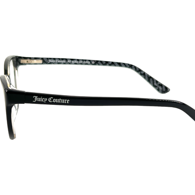 Juicy Couture JU300 Womens Girls Eyeglass Frame 0807 Black Juicy Couture Black Metal Eyeglass Frames for sale | eBay main image 4