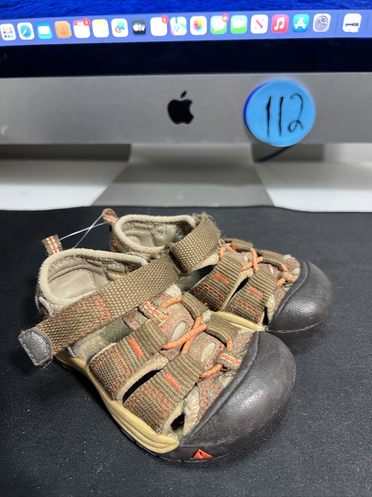 Sandali Keen Newport marroni taglia 4 bambino bambino ragazzo passeggio escursionismo impermeabili