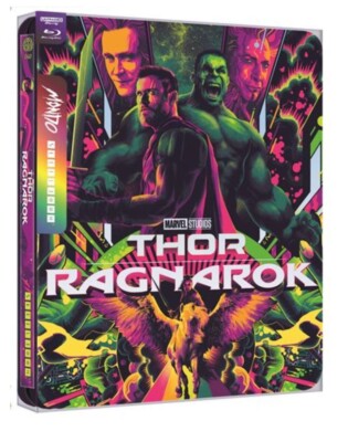 Thor Ragnarok 4K UHD/Blu-Ray Steelbook Mondo Exclusive #60 Region