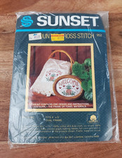 Sunset WELCOME Counted Cross Stitch Needlework Sewing Craft Kit 952 NEW