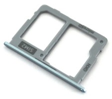 OEM SAMSUNG GALAXY J7 NEO SM-J701M/DS REPLACEMENT BLUE SIM2 MICRO SD CARD TRAY