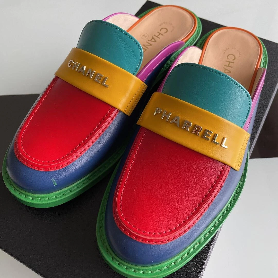 Chanel Sneakers Pharrell White MultiColour  eBay