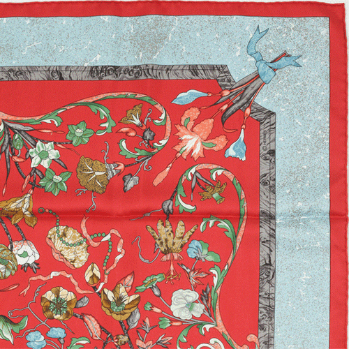 Écharpe Hermès PIERRES DORIENT ET DOCCIDENT 90 cm chariot soie acheter foulard ZOE PAUWELS
