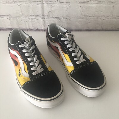 VANS Old Flame Skate Shoe Women SZ 7 Men SZ 5.5