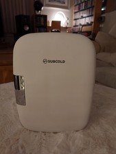 SUBCOLD PRO 4 MINI FRIDGE 4L 6 CAN WHITE FOR BEDROOM OR MANCAVE