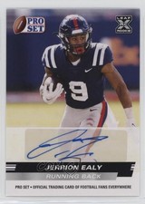 2022 Leaf Pro Set Draft Auto Jerrion Ealy #PSA-JE2 Auto 0c6