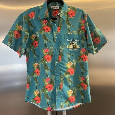 Boars Head Small Aloha Sunshine Hawaiian Shirt Barker Gear Turkey