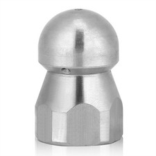 ↑3/8 High Pressure Washer Drain Hose Sewer Cleaning Pipe Jetter Nozzle
