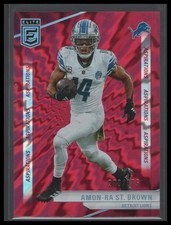 2024 Donruss Elite Amon-Ra St. Brown Aspirations Shimmer /875 #87 Detroit Lions