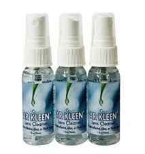 AR KLEEN Lens Cleaner for Eyeglasses Optical Spray 3 Pack Travel Size New
