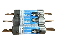 Qty 3 New - Littelfuse FLNR70ID 70 Amp 250 VAC Class RK5 Time Delay Fuses