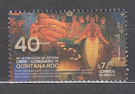 Mexico Correo 2014 Yvert 2841 ** Mnh  Quintana Roo