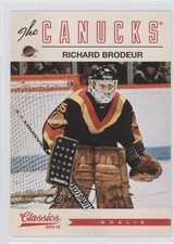 2012-13 Panini Classics Signatures Richard Brodeur #55 0a1