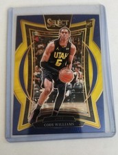 2024-25 Panini Select Cody Williams #71 (Concourse) Blue/Yellow (Rookie) 😁🏀!