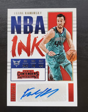 2017-18 Contenders Frank Kaminsky NBA Ink Auto 129/199 #NI-FKM Charlotte Hornets