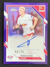 Conrad Harder 2025-26 Topps Chrome Bundesliga Purple Refractor Auto 42/75 #BA-CH