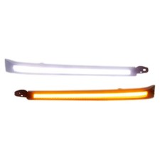 Led Drl Headlight Trim For Land Cruiser Lc100 1998-07 Side Marker Lamp W Turn