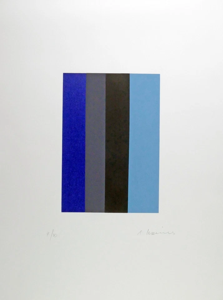 Arnulf RAINER, Proportionsanordnung IV - Siebdruck in Farbe - Bild 1 von 1