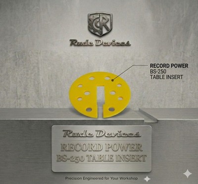 x2 Record Power Bs-250 Tischeinlage