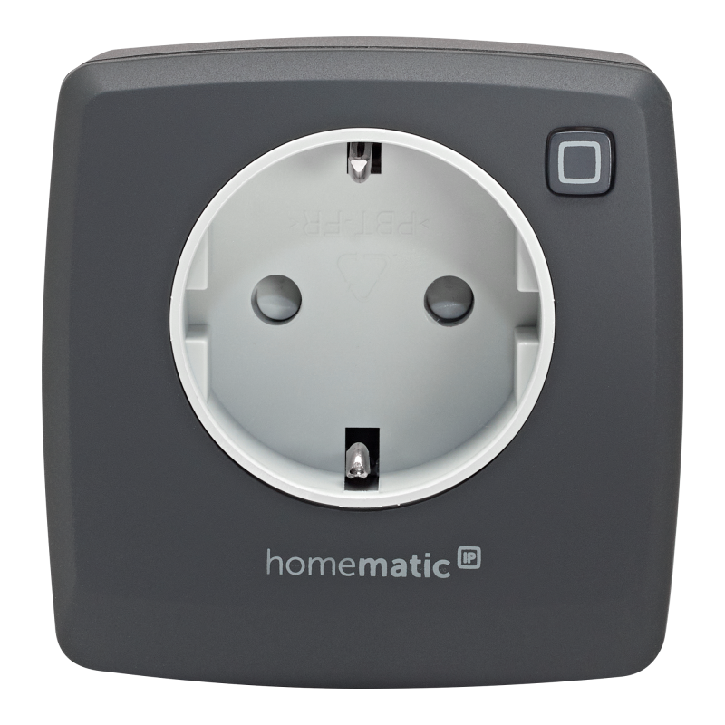 Homematic IP Schalt-Mess-Steckdose - Anthrazit - Image 2