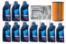 Genuine BMW Engine oil change kit 2015 BMW 550i xDrive V8 Twin Power Turbo 5w30