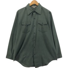 Vintage 1970'S Key Imperial long-sleeved work shirt size L men's