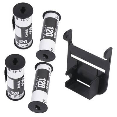 35mm 135 Film To 120 Film Spool Reload Dispenser Converter Tool+4x Backing  Paper