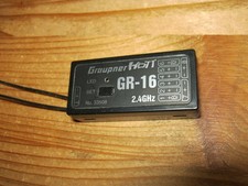 Graupner 2,4 Ghz  Empfänger GR 16 HoTT  