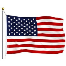 3' x 5' FT USA US U.S. American Flag Polyester Stars Brass Grommets