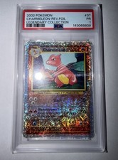 Pokemon Charmeleon 37 Legendary Collection Reverse Holo Foil PSA 1 (2002) on eBay