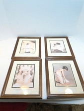 4 Piece Inspirational Motivational Quotes 11.5" x 9.5" Wood Framed Wall Art