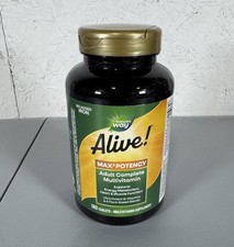 Nature's Way Alive Max3 Potency Adult Complete Multivitamin 180 Tablets 5/31/26