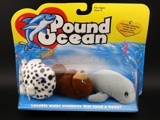 Vintage Pound Puppies Pound Ocean Set in Original Box 1998 Galoob 2