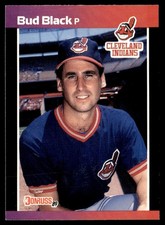1989 Donruss Bud Black Cleveland Indians #556