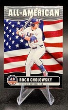 2026 Panini Stars And Stripes Roch Cholowsky All American #7 USA Baseball