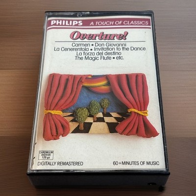 Philips A Touch Of Classics Overture Carmen Don Giovanni Magic Flute Cassette
