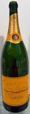 Champagne Veuve Clicquot Ponsardin Brut Jeroboam Empty Glass Bottle 3 Liter