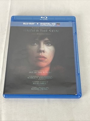 Under the Skin (Blu-ray, 2014) Scarlett Johansson Sc-Fi RARE OOP Region A