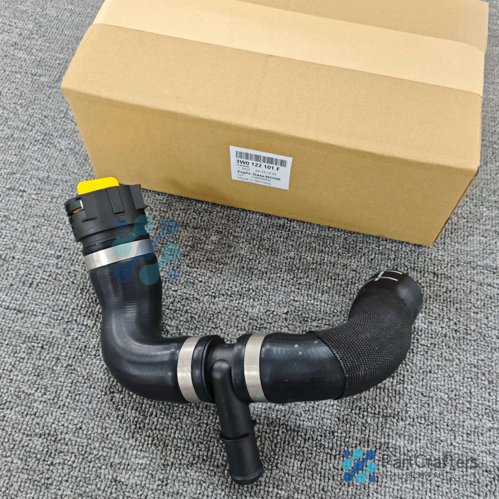 Coolant Hose with Quick Coupler Fits Bentley Continental Flying Spur GT GTC US